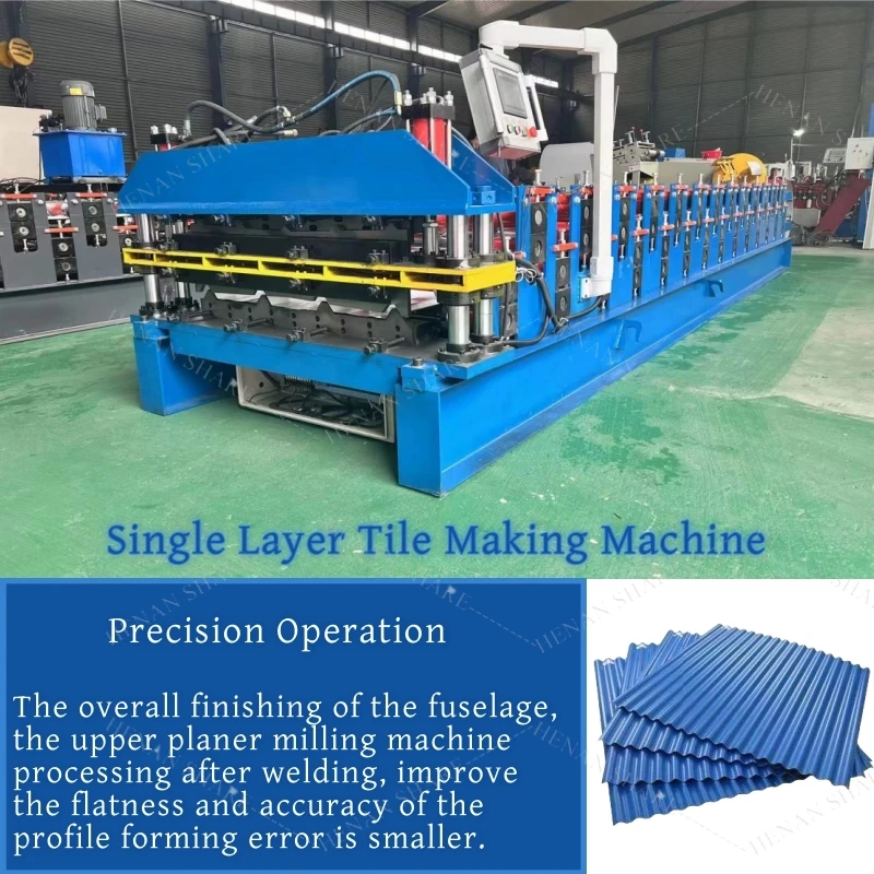 Zinc Roofing Sheet Making Machine Metal Tile Roof Sheet Roll Forming Machine Galvanized Roofing Sheets Making Machine