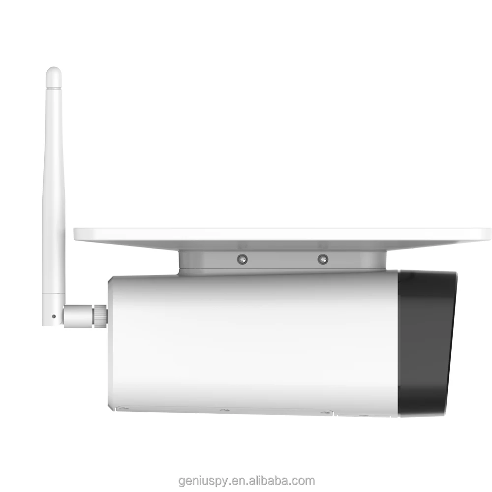 1080P 4MP Solar Bullet Camera  WiFi Outdoor Waterproof Wireless Solar Powered PIR IP Battery Security Camera Two Way Audio