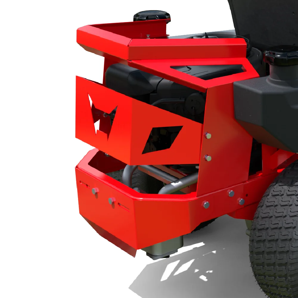 Ride-On Lawn Mower Cutting Heigh Range 38-114mm 180 Degree Turn Zero Turn  Lawn Mower