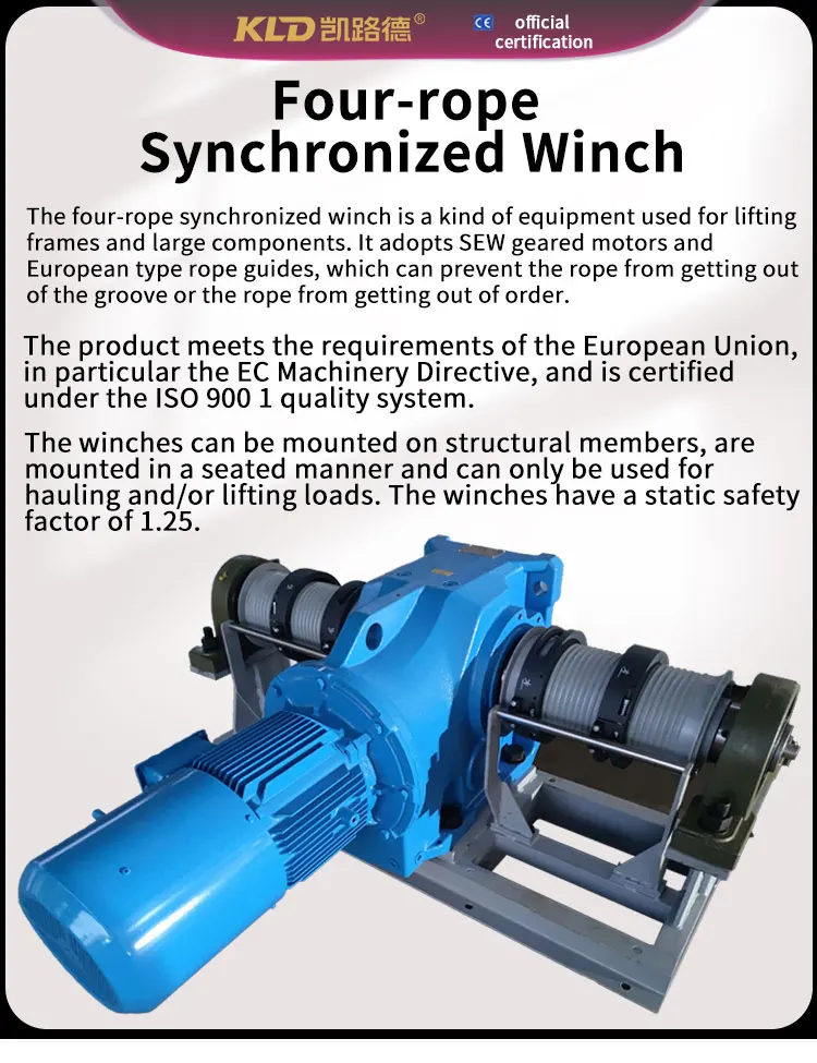 Winches For Lifting Component Materials,Winches For Lifting Co,Four