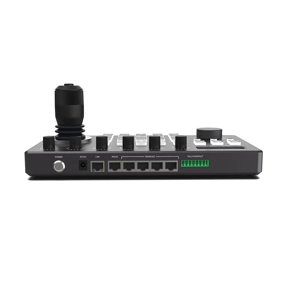 Video Conference Camera with Silicon Buttons  4K HD Video Cameras Control Panel 4D Joystick PTZ Controller