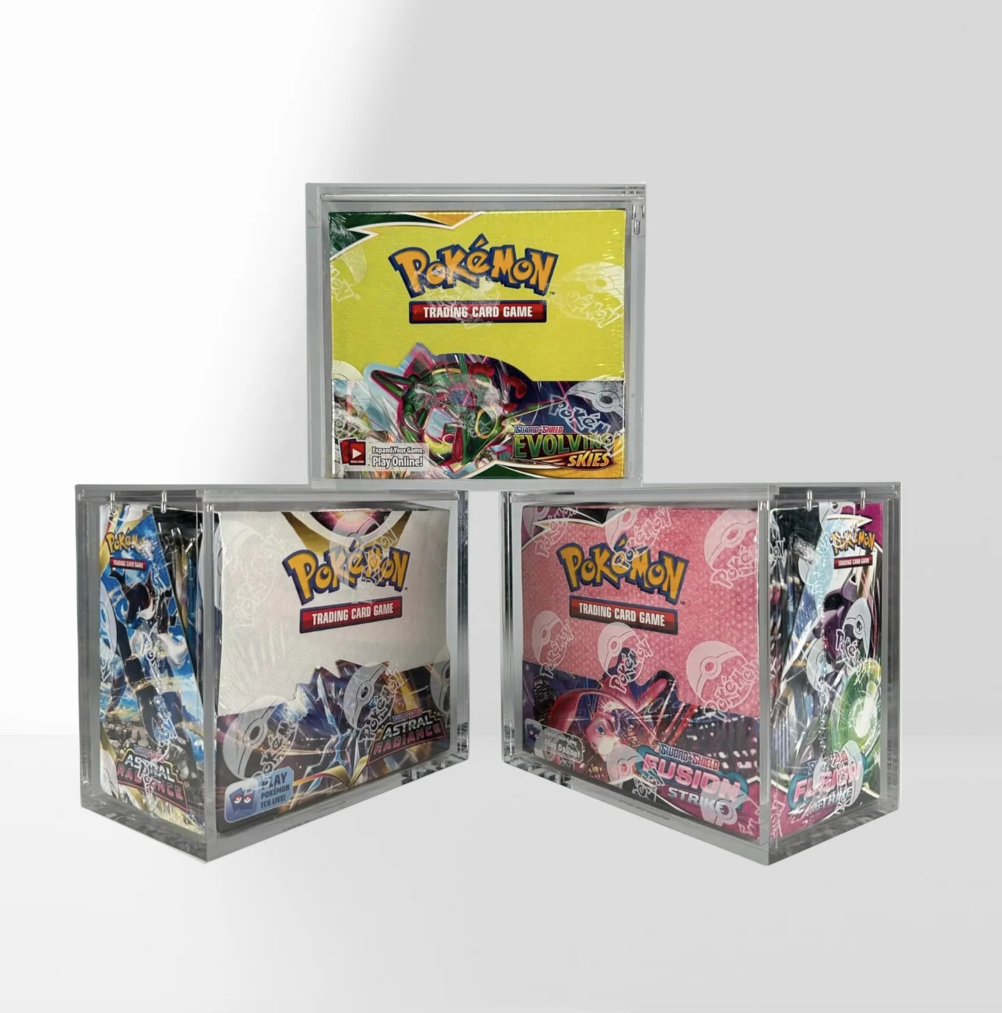 sword and shield shining fates booster box Pokémon Shining Fates Custom Booster Box – Kollector's Nest main image 0