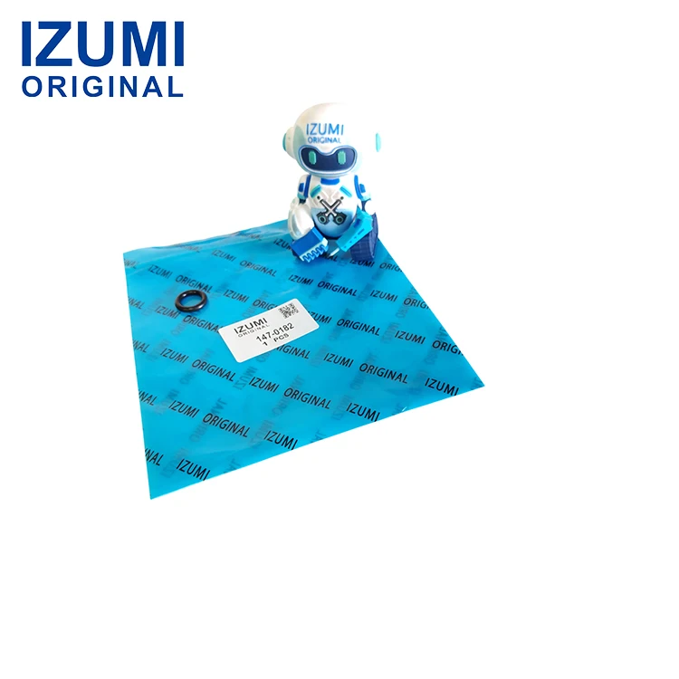 واشر O-شکل اوریجینال ایزومی مدل ۱۴۷-۰۱۸۲ / ۱۴۷۰۱۸۲ با ابعاد ۳٫۵۳ × ۱۲٫۲۹ میلی‌متر و سختی ۷۸A از جنس HNBR برای کاترپیلار