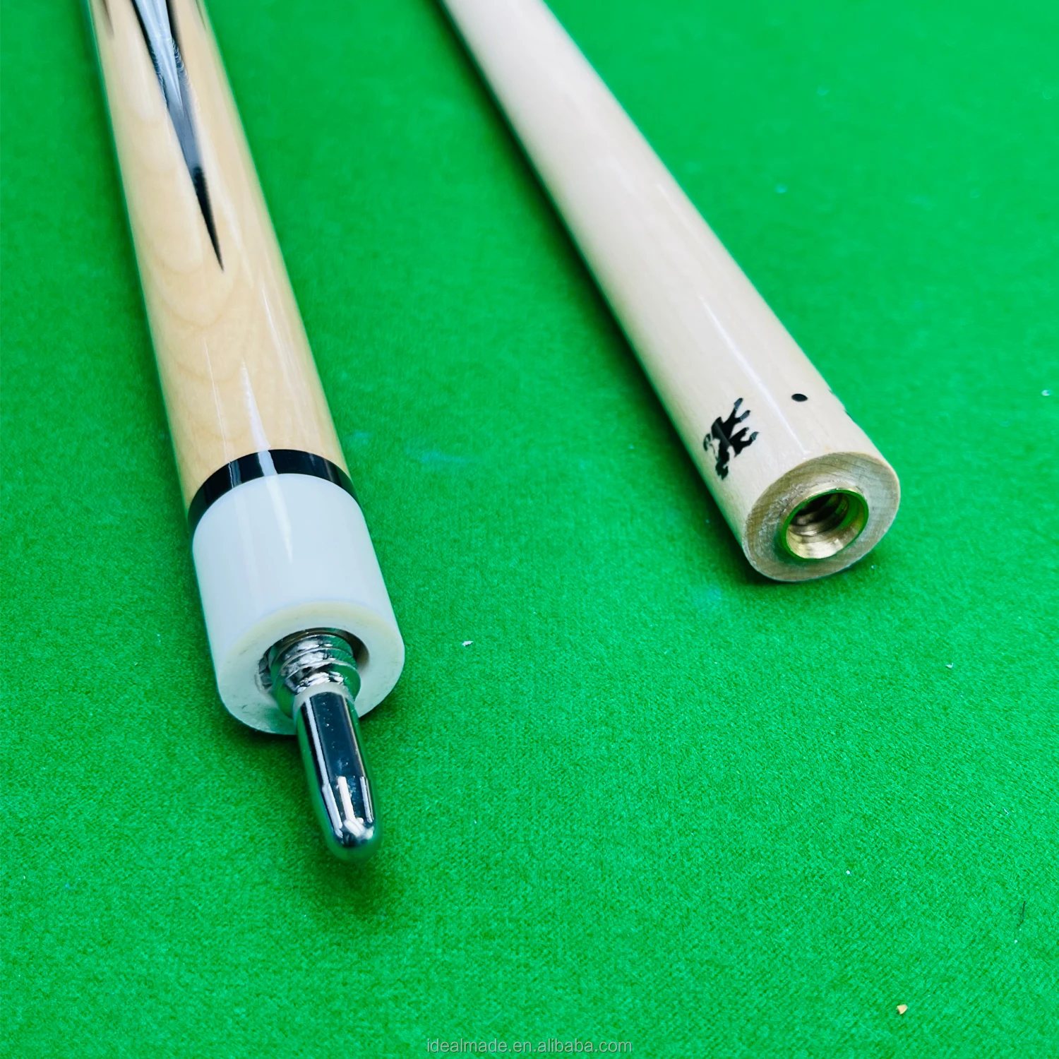 Adam 2 Jump Break Cue - 57 Inch Canada Maple Shaft, 13.4mm Tip