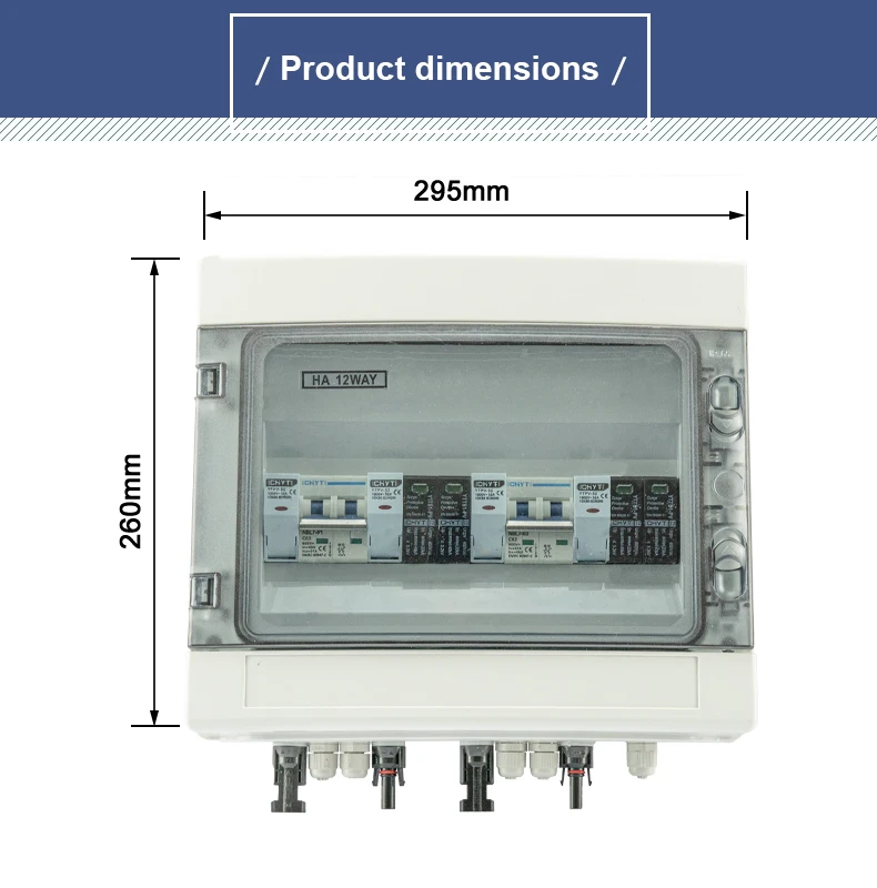 2 String Solar Combiner Box - Efficient PV Solutions