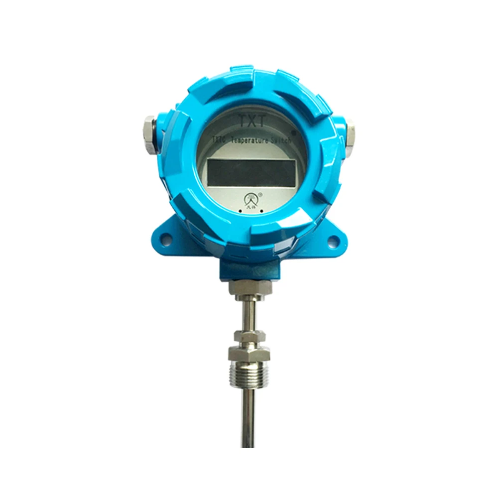 TXTC2 Intelligent Temperature Switch Explosion Proof  -50 to 300 Degrees  Temperature Switch with Alarm Lights