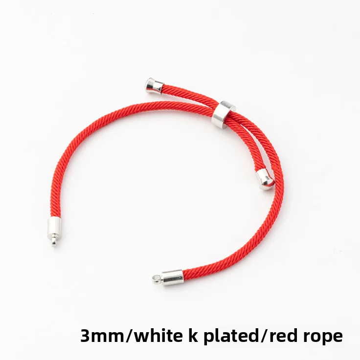 Fashion Red Thread String  Bracelet Handmade Rope Line for Personalized Pendant Charms for Diy Jewelry Making