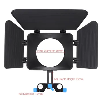 Viltrox VX-11 Video Rod Rig Camera Cage Camera Stabilizer & Follow Focus Matte Box for Sony A9 A6500 A7III A7R DSLR product image