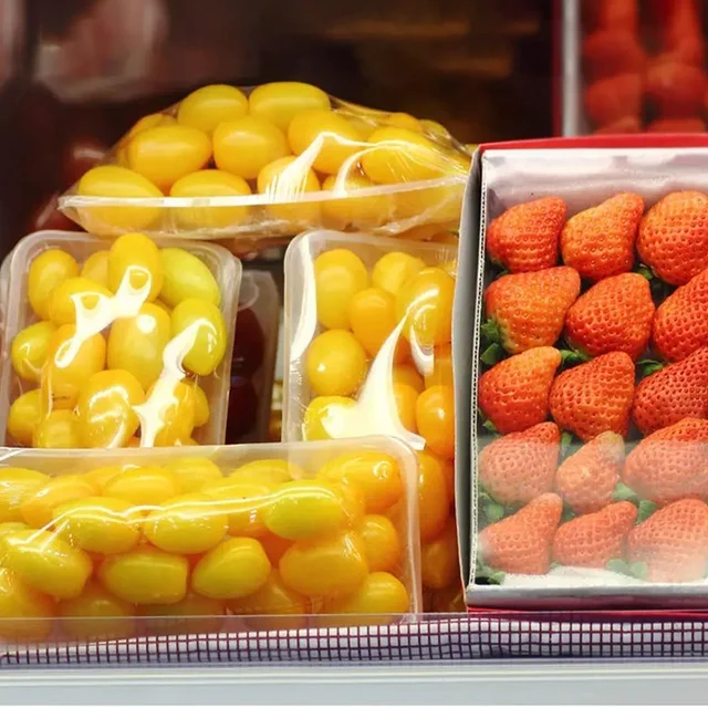 Good Smooth Stretch Food Grade Casting Process Transparent Stretch PE Cling Film