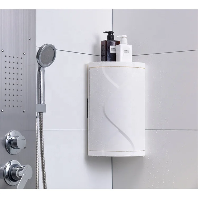 360 Rotating Bathroom Kitchen Storage Rack Organizer Shower Holder