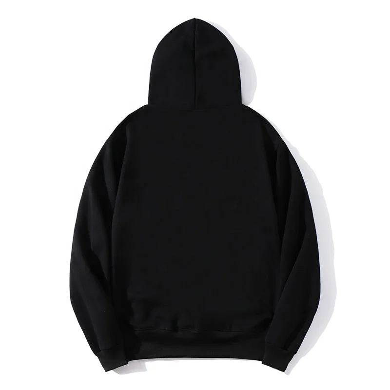 100% Cotton Pullover Warm Wholesale Men Custom Printing Embroidery Hoodies
