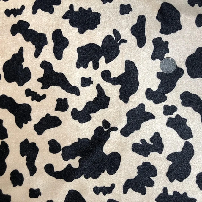 Cow Print Fabric Large Print Fabric