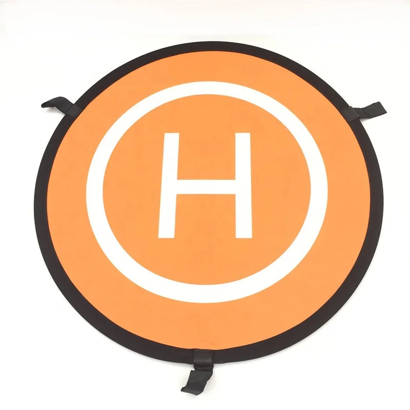 Custom Logo Labeling Service Fast-fold 55CM 75CM 90CM 110CM Foldable Double-sides  Waterproof Drone Landing Pad