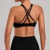 Cross-Back Bra (Black)