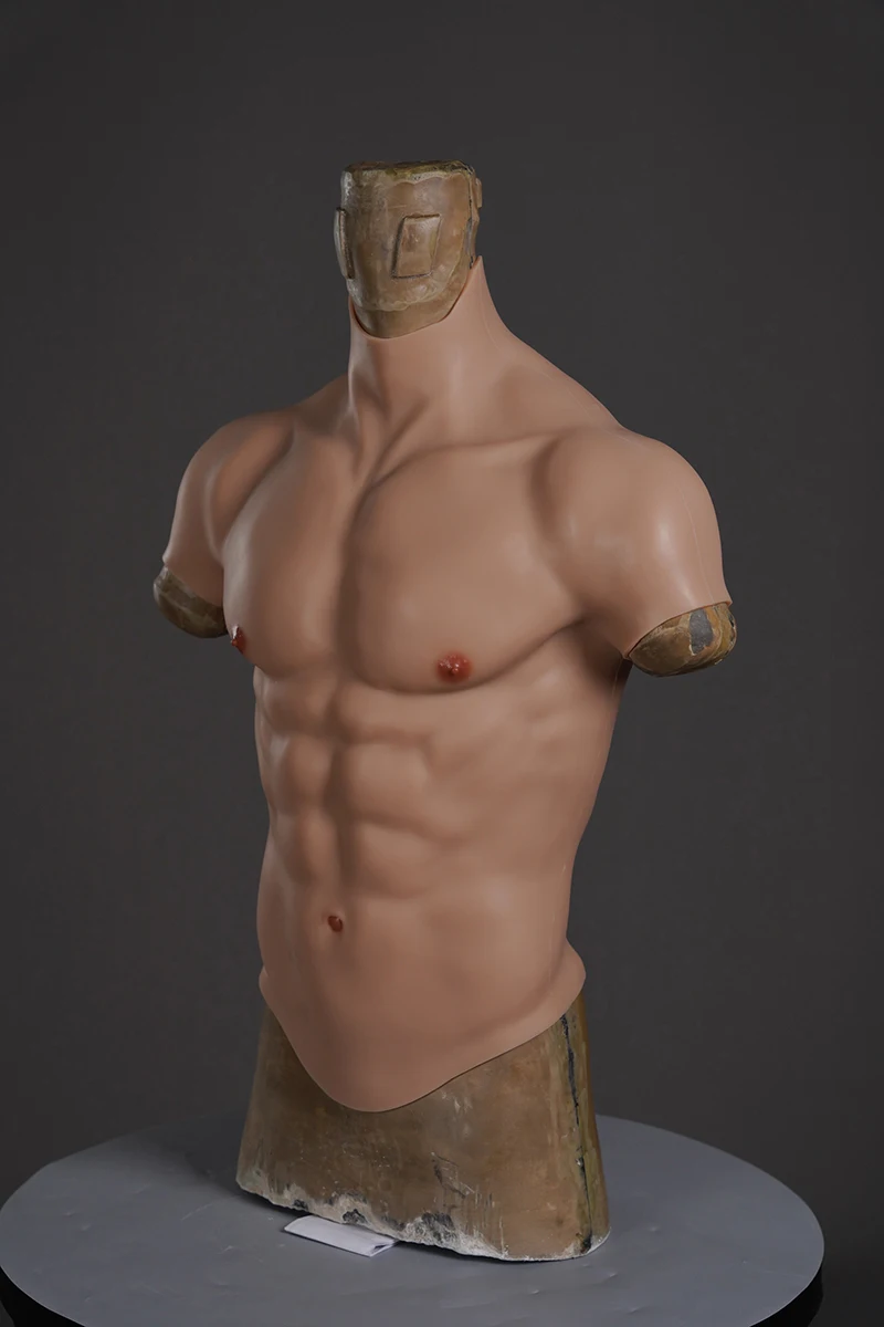 Eta Cosplay Artificial Simulation Men Body Shaper - Muscle Suit Silicone