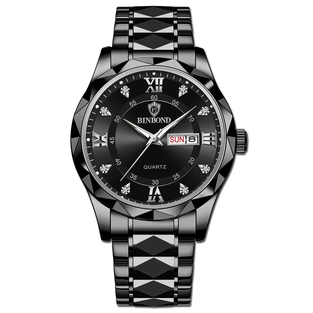 Binbond 2521 B2521 Model Luxury Sport Business Retro Korean Style Quartz Wristwatch Simp aperçu 49