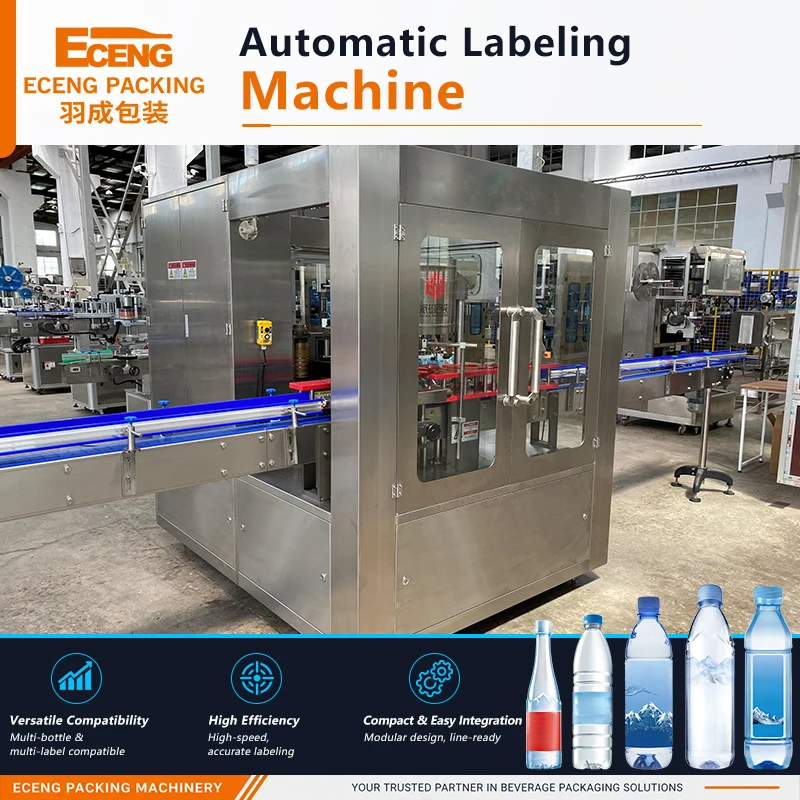 Full Automatic Shrink Sleeve Label Applicator for Round Square Bottles
