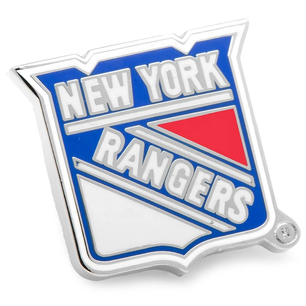 new york rangers enamel lapel pin,nickle plated hard enamel pin