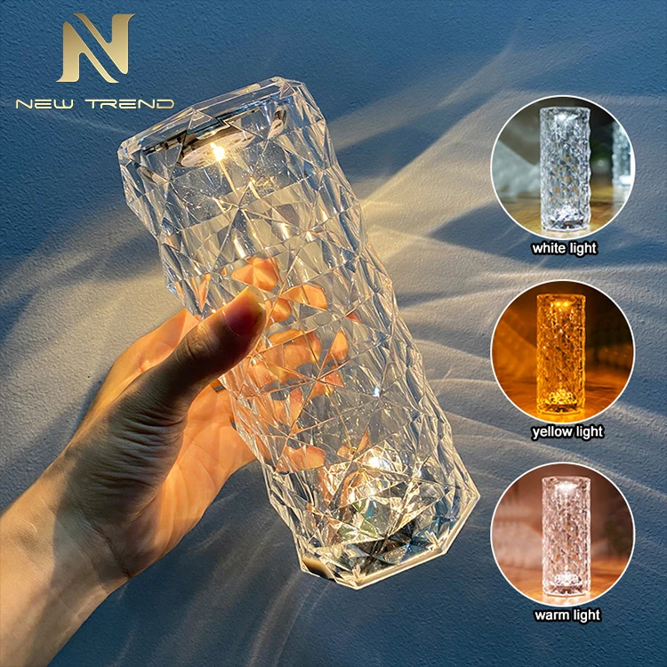 TB5029 Wholesale Price Residential Decoration Home Bar Party Acrylic Modern RGB Led Table Light  