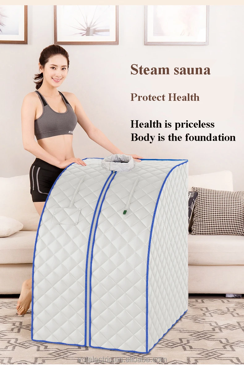 Saunaking CE SASO mini portable steam infrared sauna tent price for one person