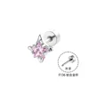 A390-1 pink (external teeth titanium rod 0.8*6mm)