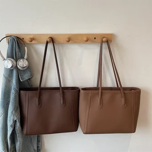 Retro High Quality Soft Handbags and Large Capacity Women's Shoulder Bags Luxury  Ladies Crossbody Bag