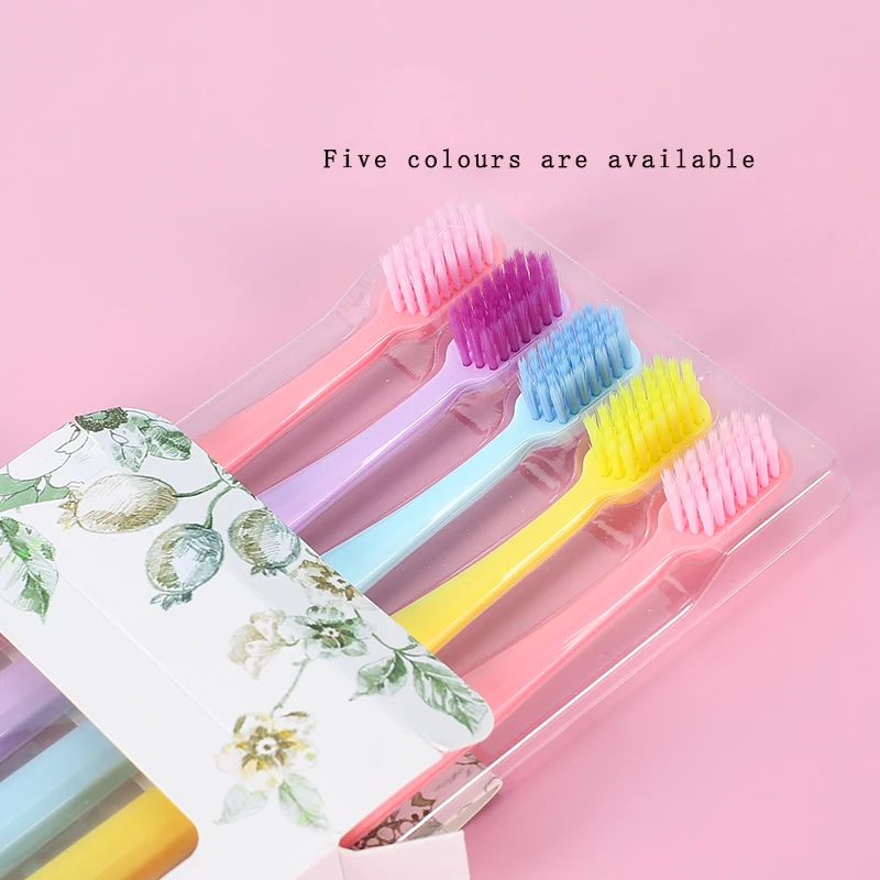 Ручная зубная щетка для взрослых, 2023 цвет, матовая ручка, ручная зубная щетка для ухода за полостью рта