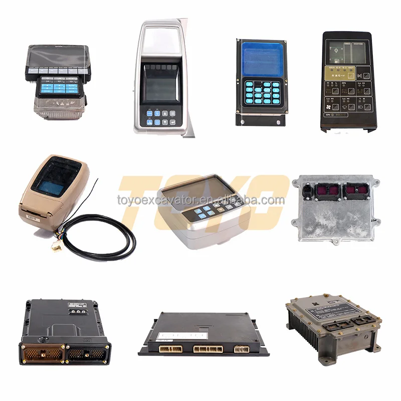 Excavator Engine  Monitor Display Panel Computer Board for Cat Komatsu Hyundai Volvo Hitachi Kobelco Doosan Daewoo Sumitomo