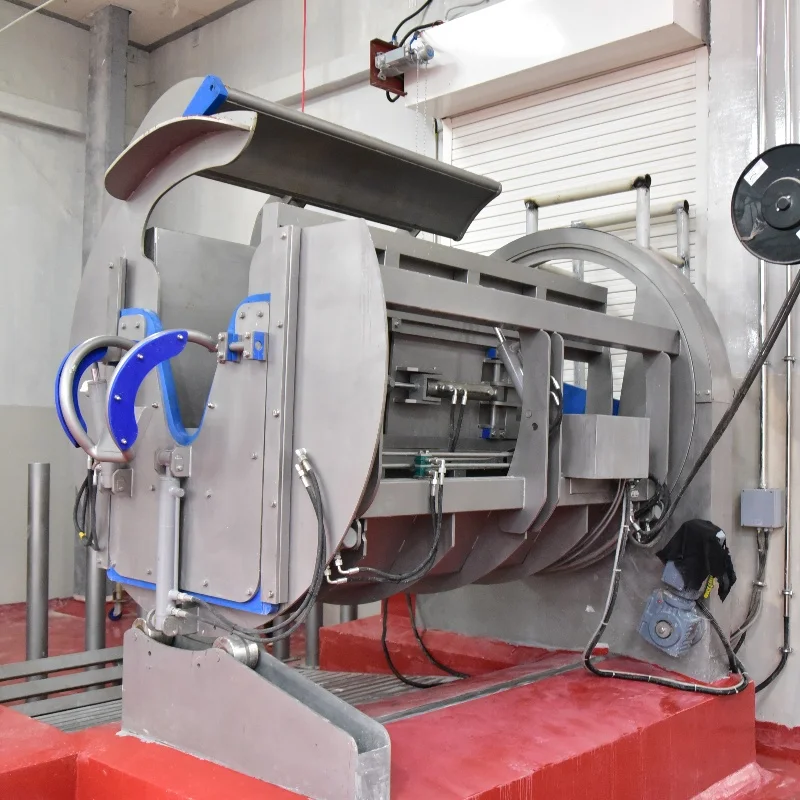 New HONYO Rotating Restraint Box for Cattle Slaughtering Farm Use ...