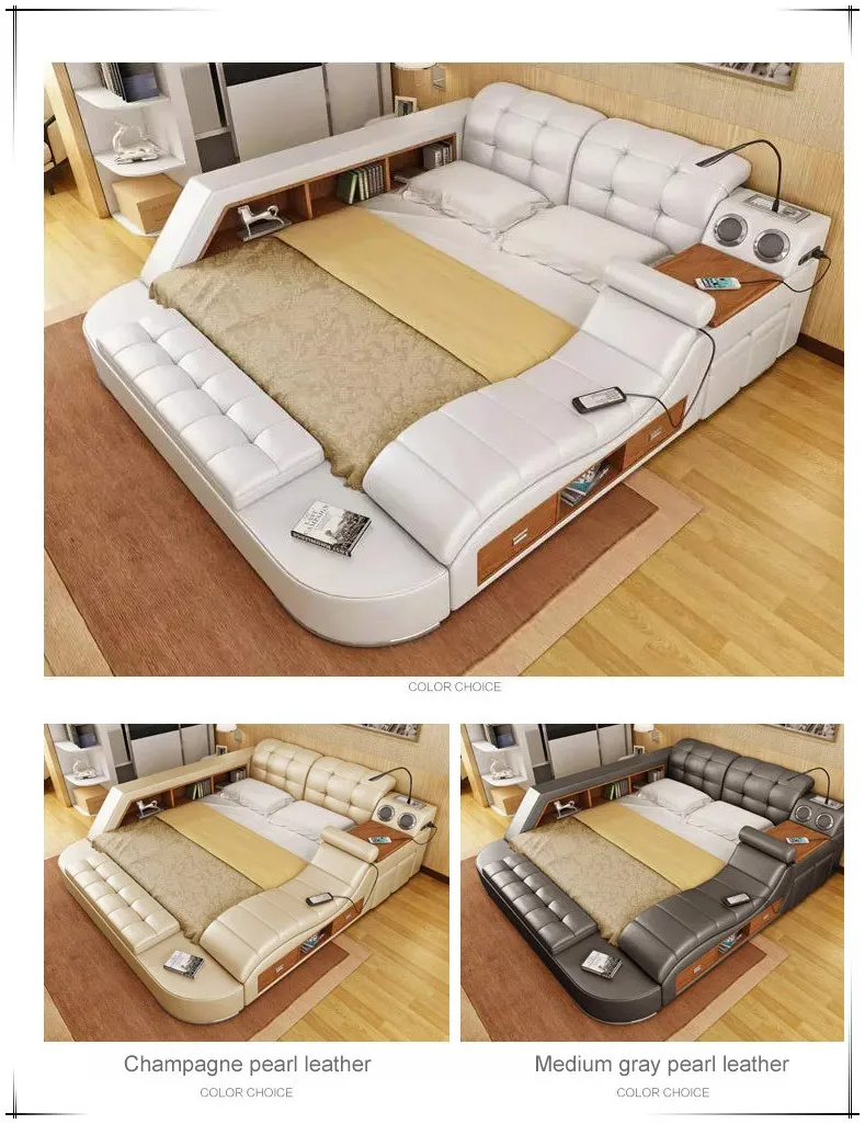 кровать двуспальная с массажным механизмом