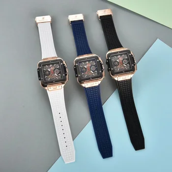 Premium Quality Alloy Folding Buckle Quartz Watches Mineral Glass Quartz Watches For Mans