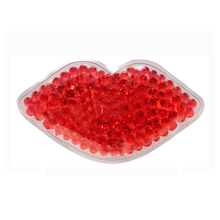 Ecofriendly Ice Gel Pack Lip Shaped Ice Pack Hot Cold Pack Private