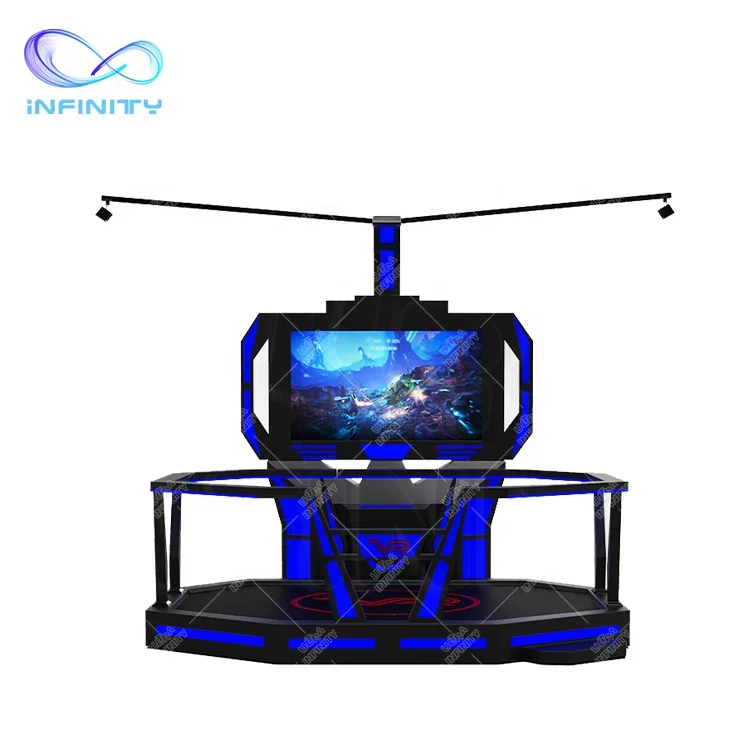 New Design Game Machine Virtual Reality Space Walk Vr Gaming Equipment Standing Platform with Vr Headset