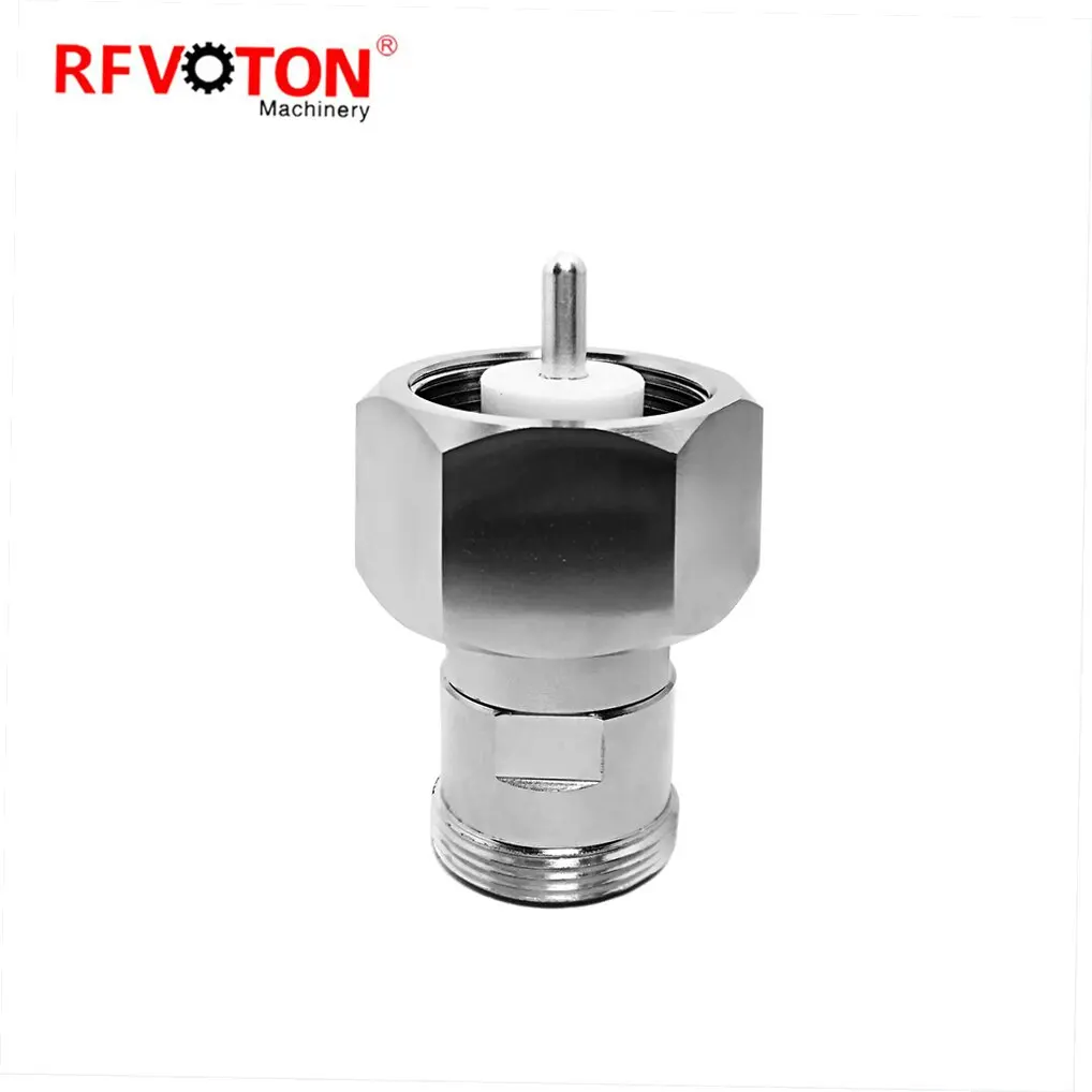 LC Male to 7/16 DIN Female Coaxial RF Adapter LC Male to L29 Female Fiber Optic to RF Connector for DAS & Signal Distribution