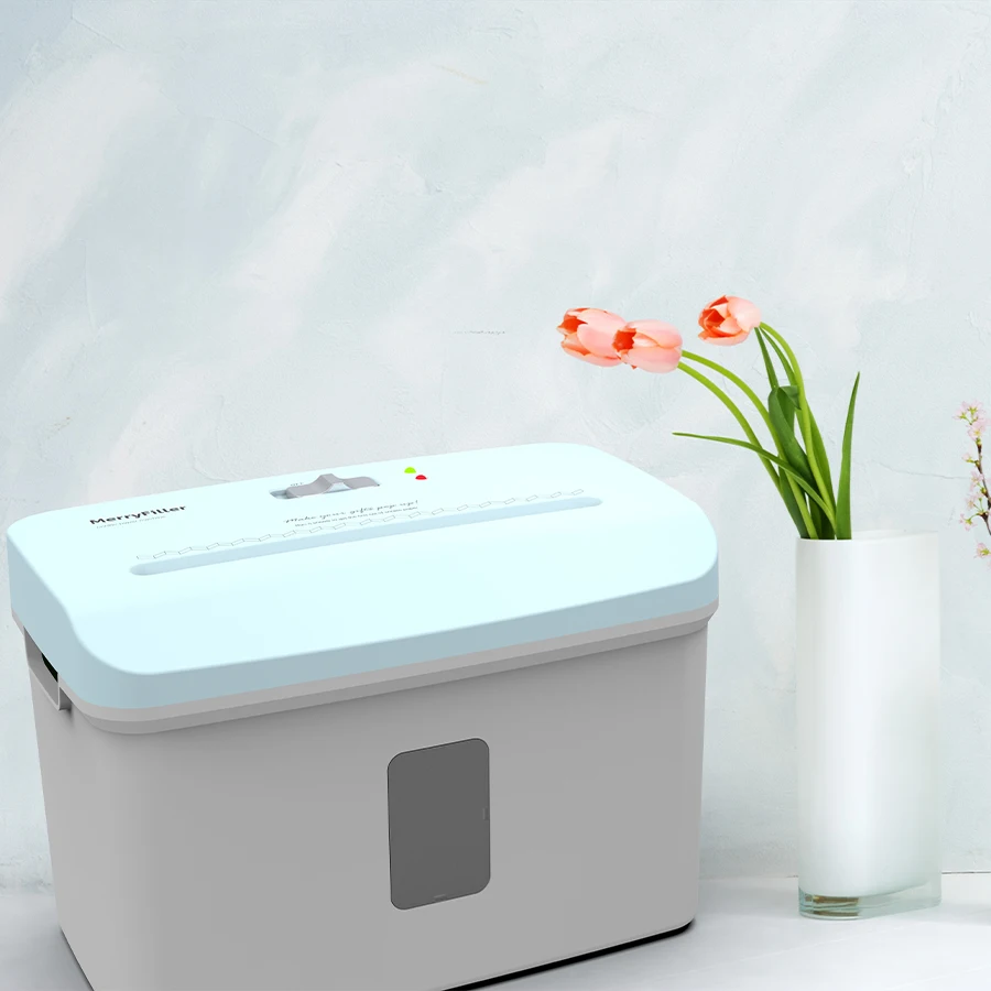 New Design Small Size Crinkle Cut Paper Shredder Machine