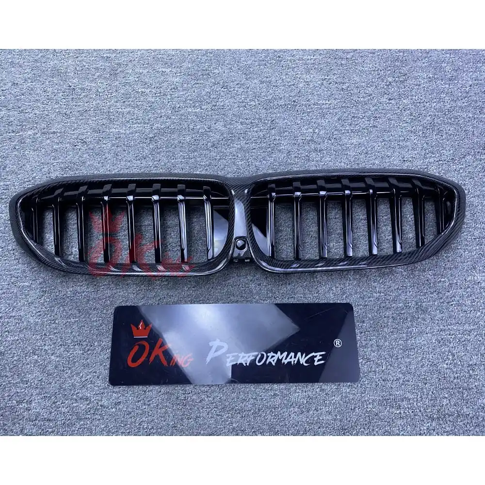 BMW 3 Series G20 Carbon Fiber Front Bumper Grille Upgrade