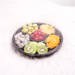 OEM прозрачная блистерная коробка для упаковки фруктового салата, прозрачные пластиковые коробки для фруктов