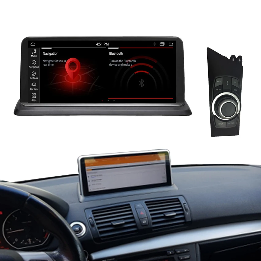 10.25" touch screen display msm8956 4+64g car video gps navigation for bmw 1 series e87 e88 e82 e81 i20 android From m.alibaba.com