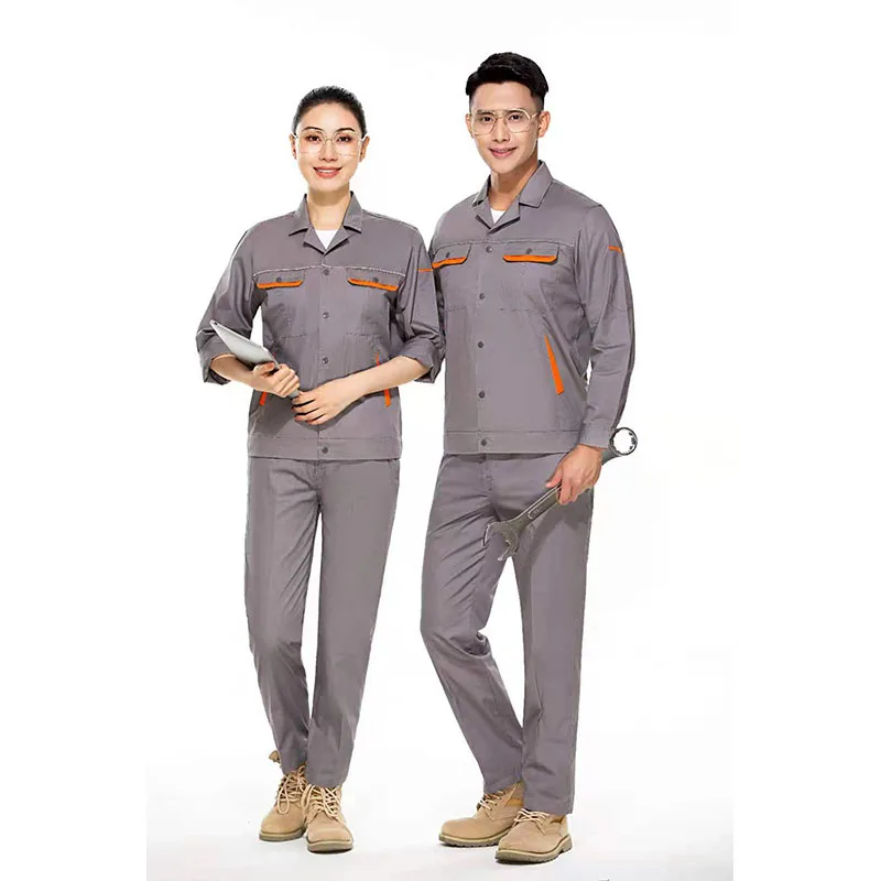 Safety Industrial Factory Worker Uniform Unisex Workwear