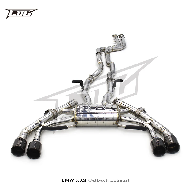 Factory Catback Exhaust For Bmw X3m/x4m F97/f98 3.0t 2019-2023 ...