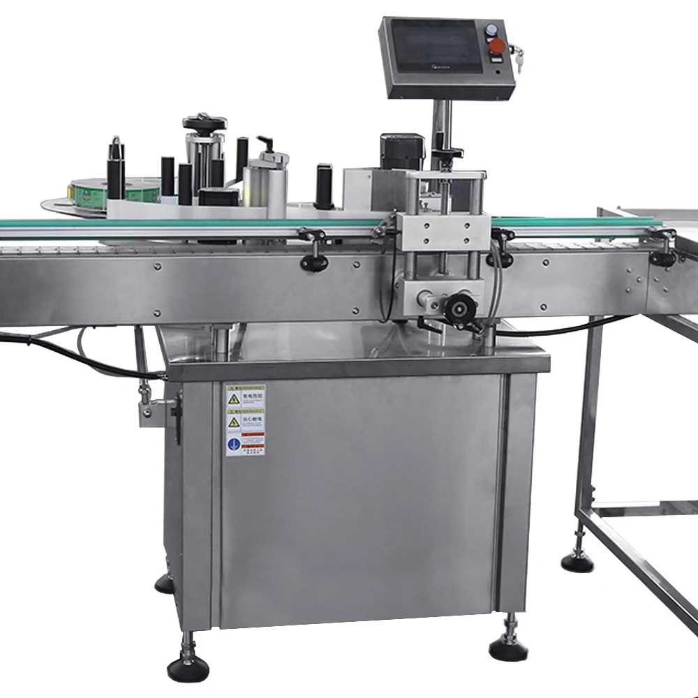 Factory Price Automatic Mini Small PET  Bottle Liquid Filling Sealing Machine for Cylindrical Vial Vegetable Glycerin factory