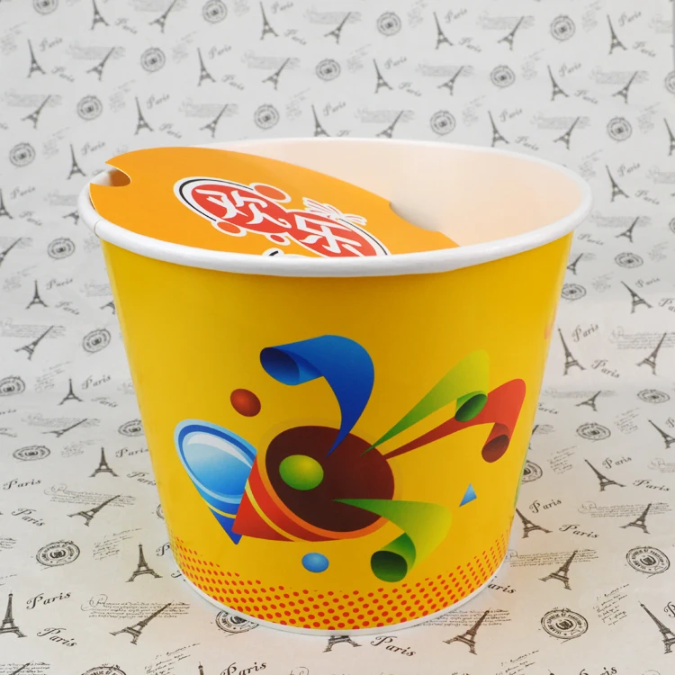 Disposable Food Packaging 170 Oz Take Away Fried Chicken Paper Bucket