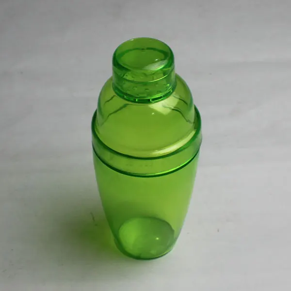シェーカーデザイン カスタムカラフルな高品質プラスチックカクテルシェーカー