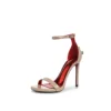 Couleur nude-semelle rouge 11cm