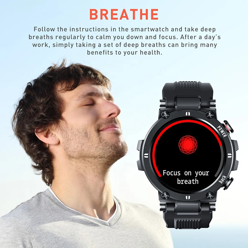 Round Screen  D13 Sports Smart Watch 1.3 inch Wristwatch Blood Pressure Fitness Tracker IP68 Waterproof Smartwatch