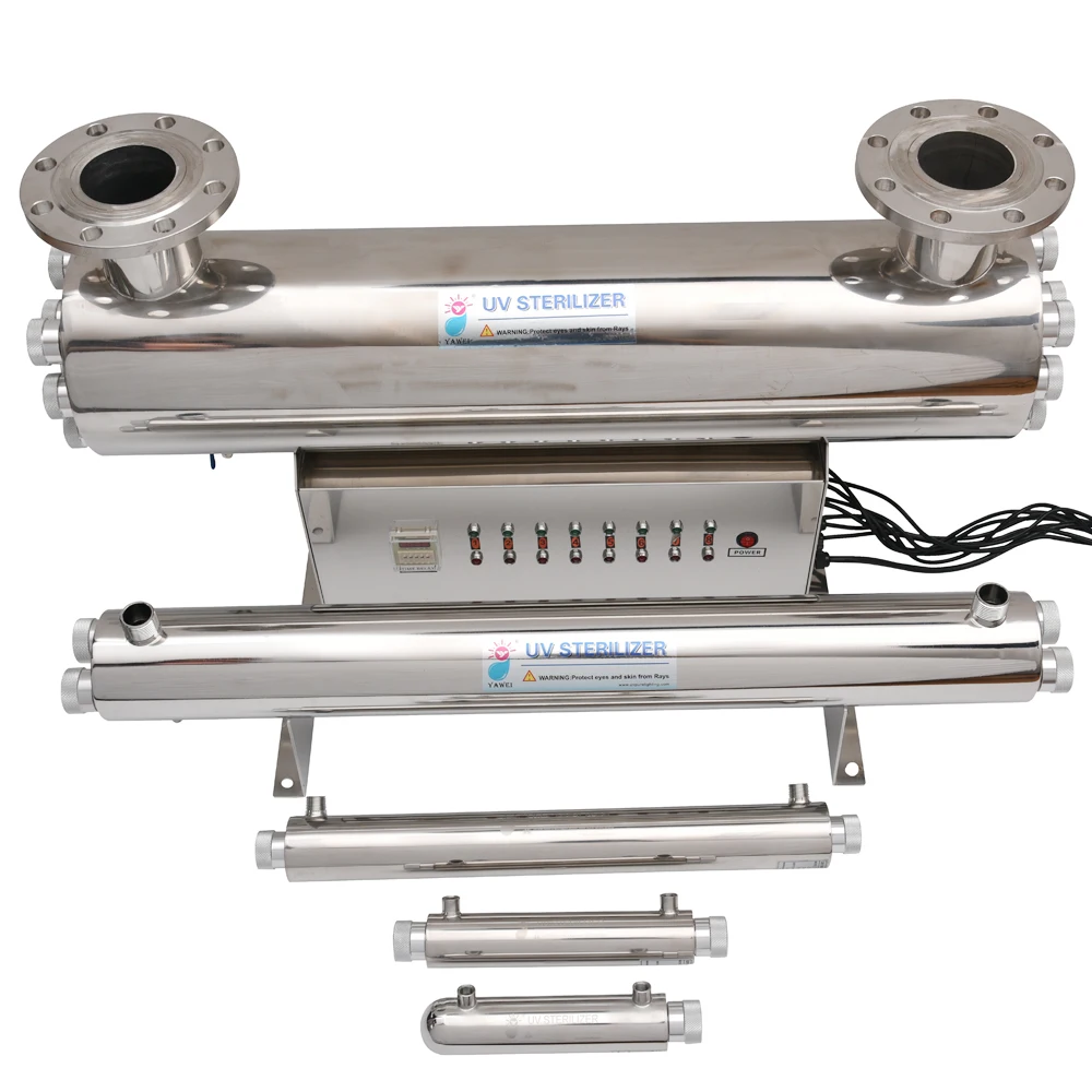 
 УФ стерилизатор питьевой воды 30 Вт 8gpm, ультрафиолетовый стерилизатор воды  