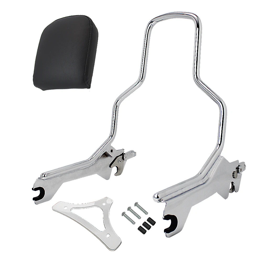 Motorcycle Sissy Bar Upright Backrest For Softail Low Rider Fxlr Flsb ...