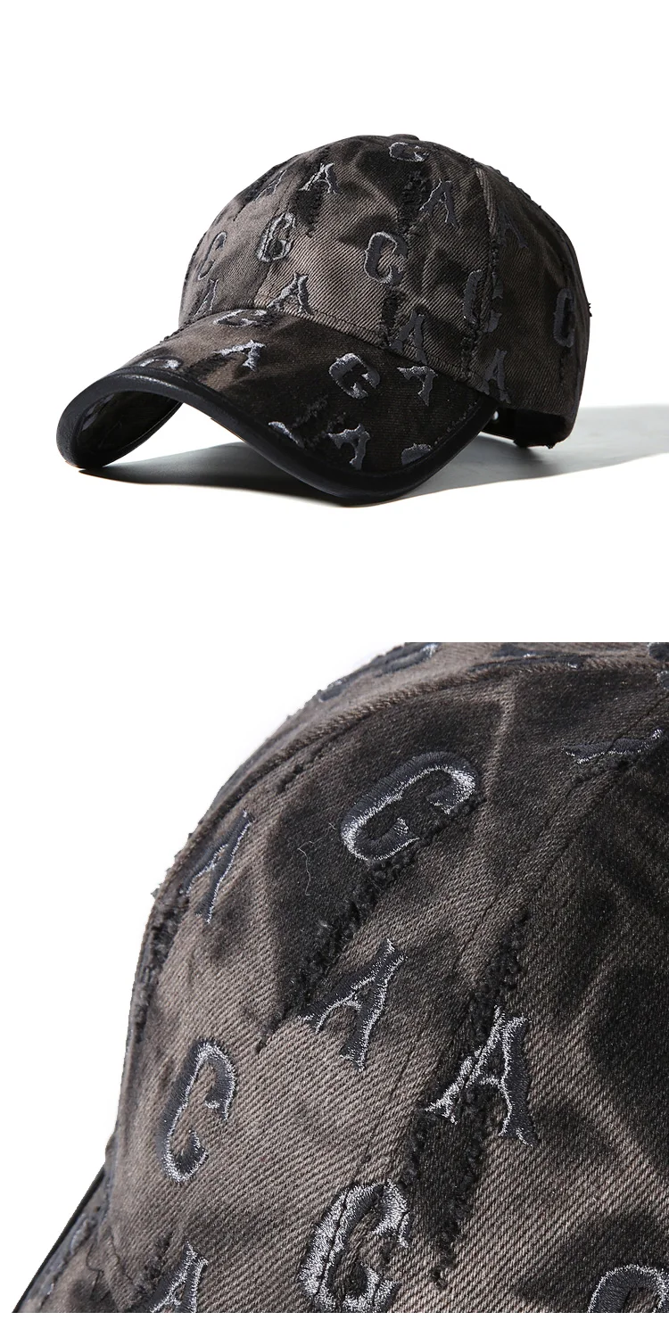 washed cotton cap