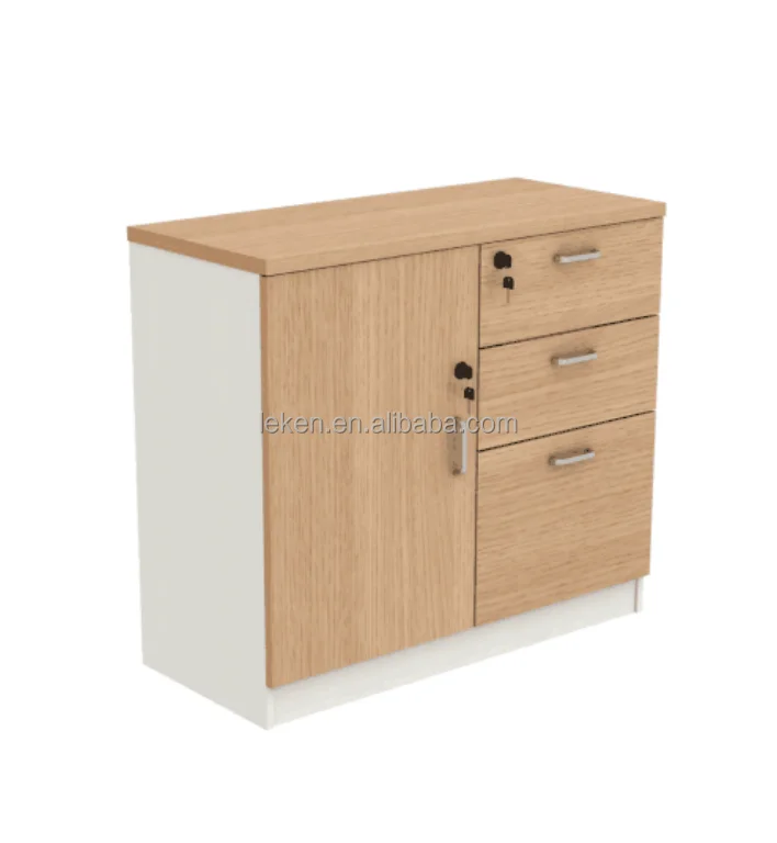 modern office design wooden coffee cabinet
