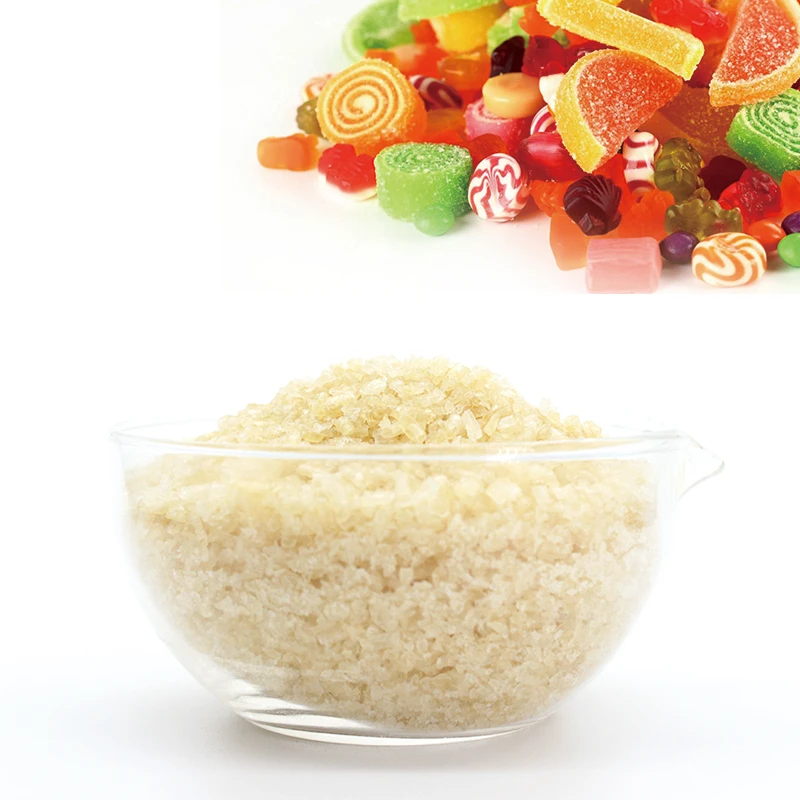 Factory Direct Price Raw Material Edible Gelatin for Gummy Candy Confectionery Raw Material Grade Gelatin